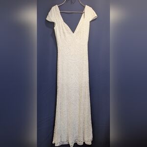 BHLDN Tadashi Shoji Leeds Wedding Dress - Altered For 5' 3"